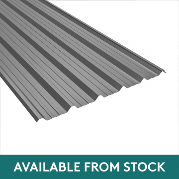 32/1000 Box Profile Steel Sheet, 0.5mm, Grey Alkyd Primer Coated Finish