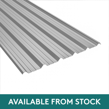 32/1000 Box Profile Steel Sheet, 0.5mm thick, Polyester Coated, Goosewing Grey