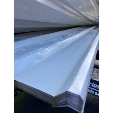 32/1000 Box Profile Steel Sheet, 0.5mm thick, Polyester Coated, Goosewing Grey - 4.267m (Seconds)