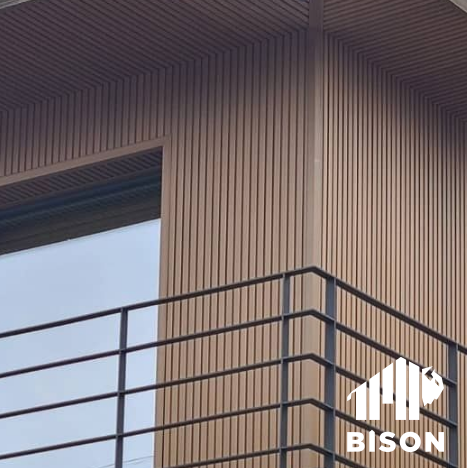 Bison Composite Batten Cladding, contemporary and stylish cladding solution