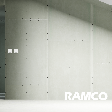 Ramco Building Boards, available in fibre cement or calcium silicate boards